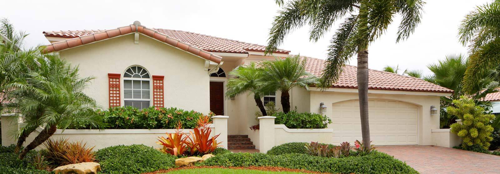 Front of a house